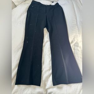 Express Editor Flare Dress Pant